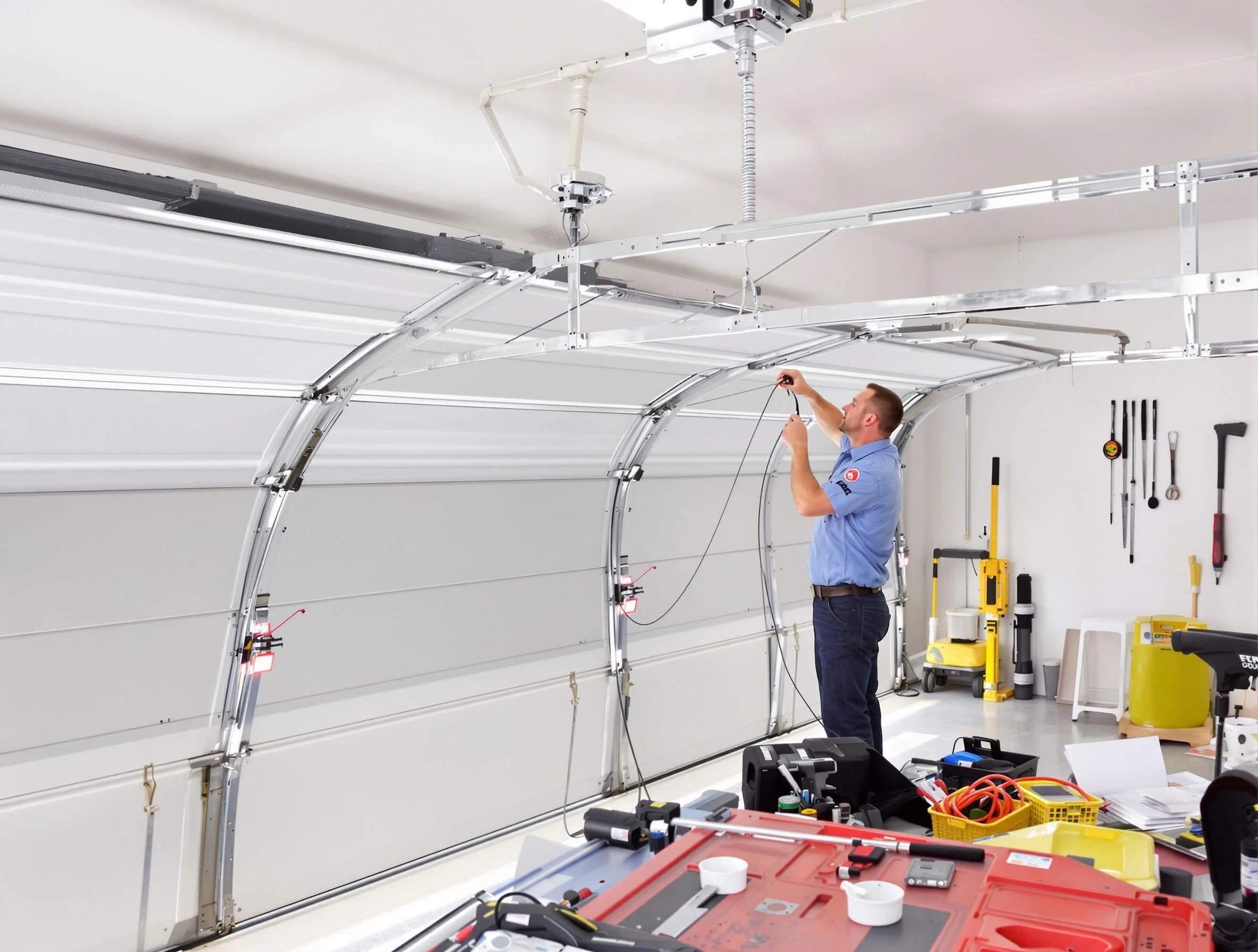 Garage door cable repair service by Hueytown Garage Door Repair in Hueytown