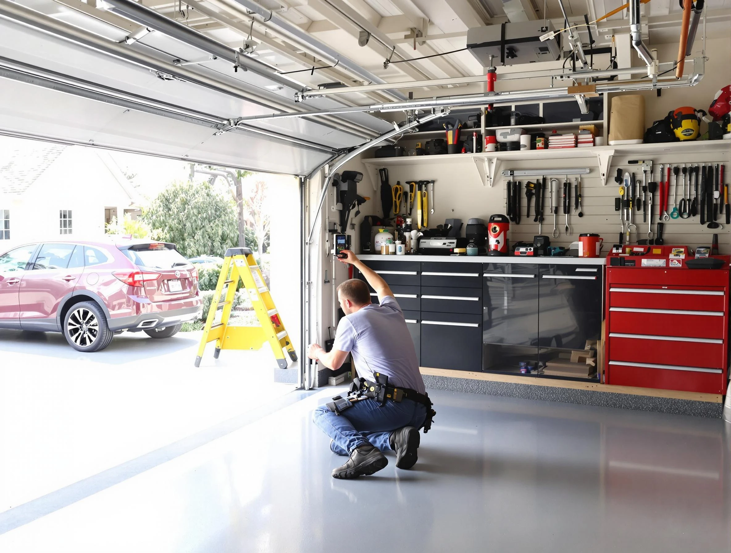 Local garage door repair service by Hueytown Garage Door Repair in Hueytown