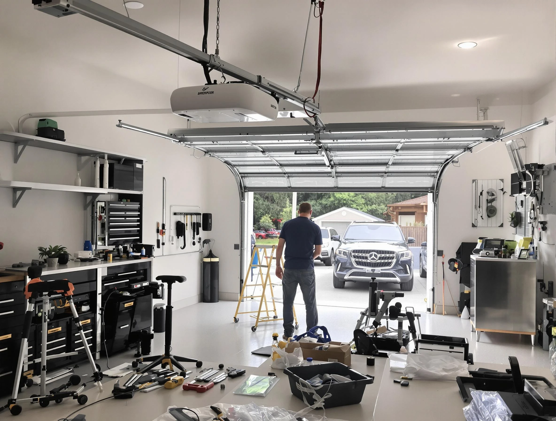 Garage door opener installation by Hueytown Garage Door Repair in Hueytown