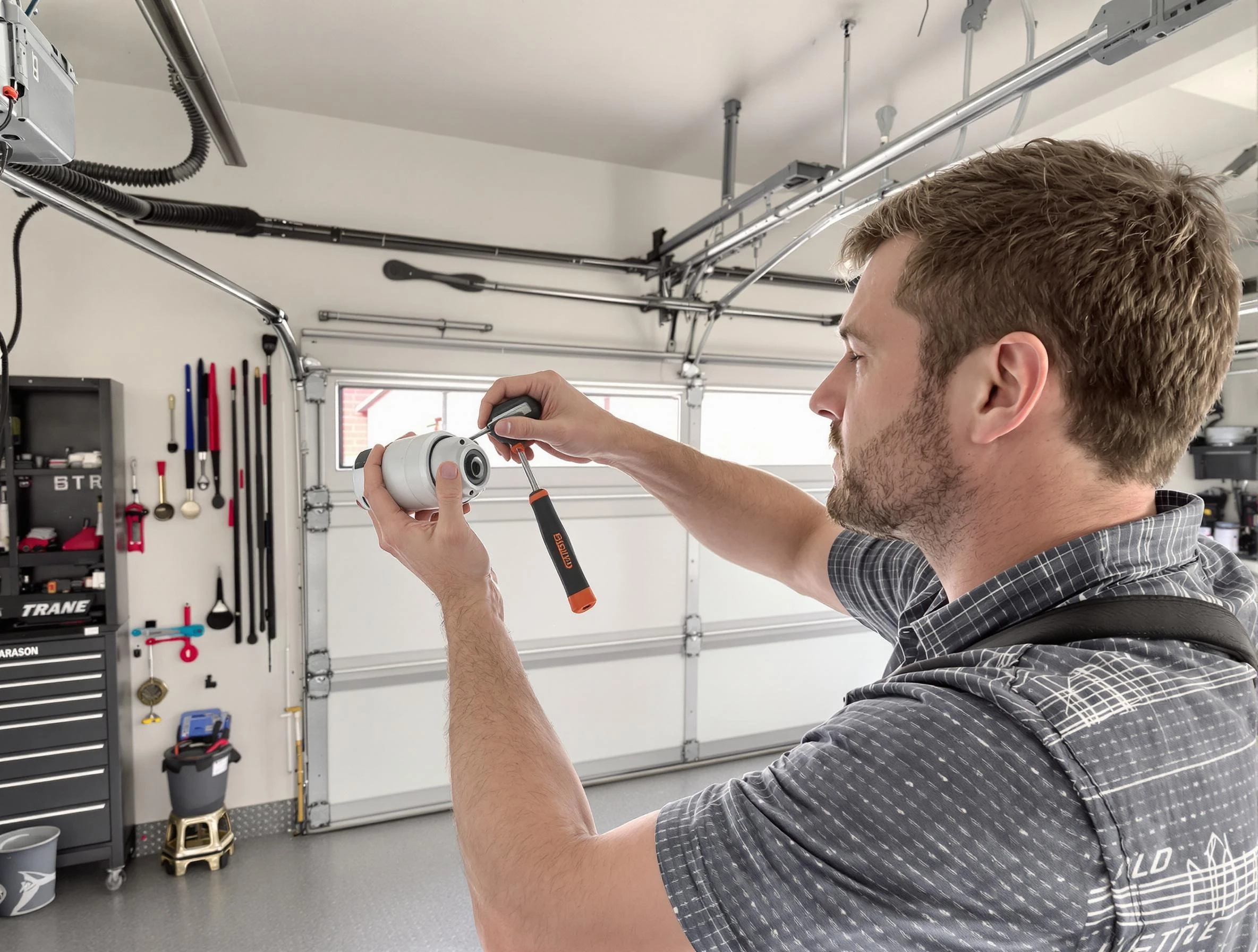 Garage door opener repair service by Hueytown Garage Door Repair in Hueytown