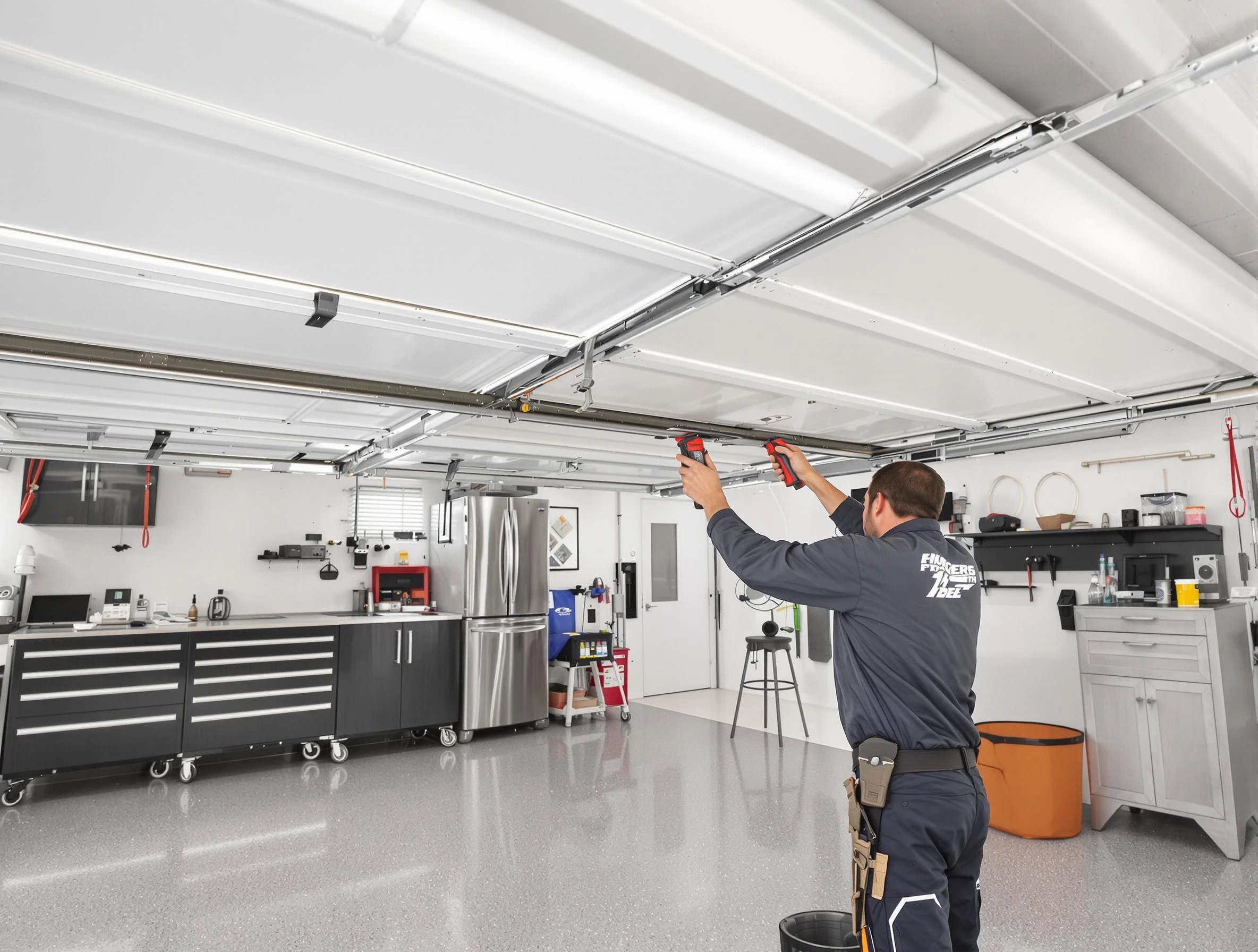 Overhead garage door repair service by Hueytown Garage Door Repair in Hueytown