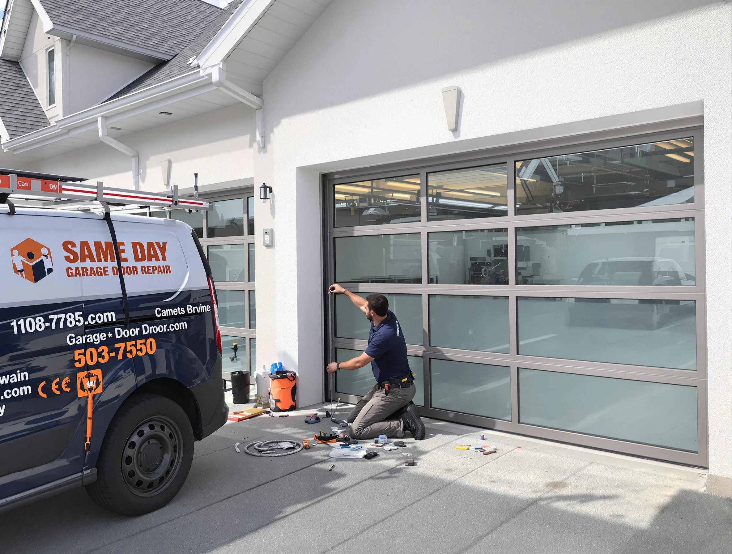 Same-day garage door repair service by Hueytown Garage Door Repair in Hueytown
